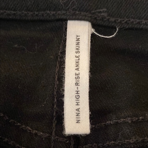 Rag & Bone Black Cropped Ankle Jeans - Picture 5 of 10